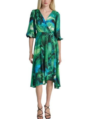 φόρεμα dkny printed dd4jyd34-bkn γυναικείο σε προσφορά