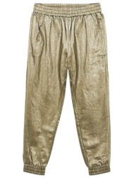 παντελόνι υφασμάτινο monnalisa laminato 176408 6766-0077 κορίτσι