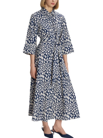 φόρεμα ale σεμιζιέ με μοτίβα 8920733-blue γυναικείο σε προσφορά