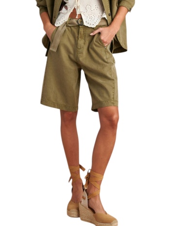 βερμούδα attrattivo βερμούδα με ζώνη 9920463-khaki γυναικείο σε προσφορά