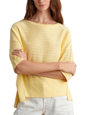 μπλούζα κοντομάνικη attrattivo πλεκτή με διακοσμητικά σε προσφορά