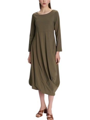 φόρεμα ale μακρυμάνικο balloon 8920996-light khaki γυναικείο σε προσφορά