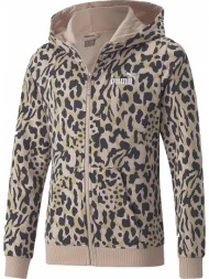 ζακέτα puma alpha aop full-zip hoodie fl g 670218-47