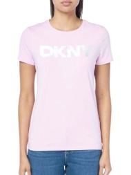 μπλούζα κοντομάνικη dkny sport logo dp5t9923-f6a γυναικείο