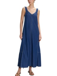 φόρεμα ale με denim όψη 81253771-blue γυναικείο