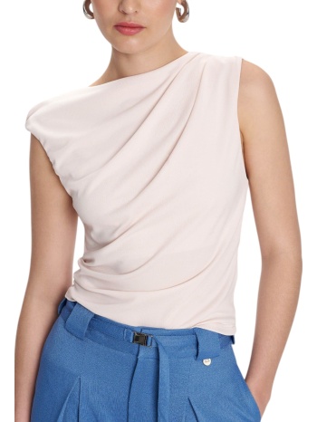 top ale ντραπέ αμάνικη 8921250-vanilla γυναικείο σε προσφορά