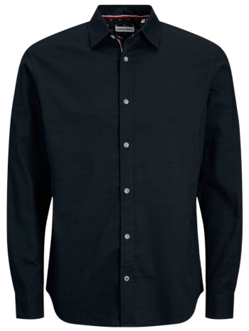 πουκάμισο μακρυμάνικο jack & jones jjpierre slub detail σε προσφορά