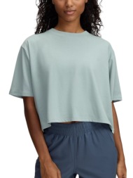 μπλούζα κοντομάνικη under armour ua rival 1389721-348 γυναικείο