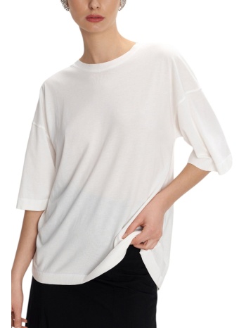 μπλούζα κοντομάνικη ale με άνοιγμα πίσω 81039126-off white σε προσφορά