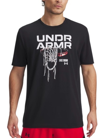 μπλούζα κοντομάνικη under armour 60/40s hoops net σε προσφορά
