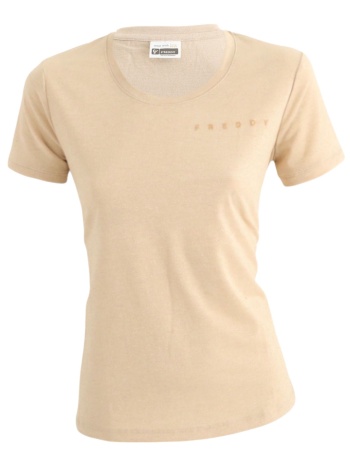 μπλούζα κοντομάνικη freddy slounge jersey lurex f1wslt4-zol σε προσφορά