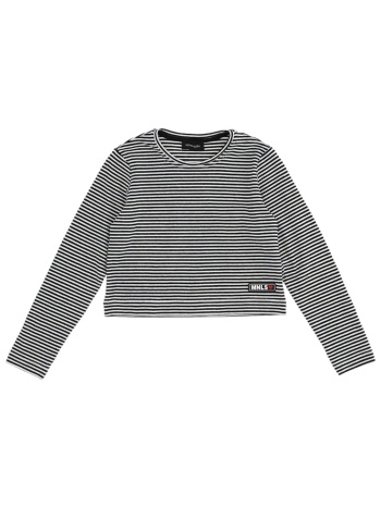 μπλούζα μακρυμάνικη monnalisa mini slim jersey 418619 σε προσφορά