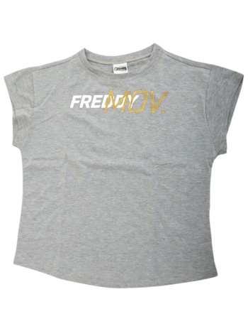 μπλούζα κοντομάνικη freddy logo f1wftt2m-h55 γυναικείο σε προσφορά
