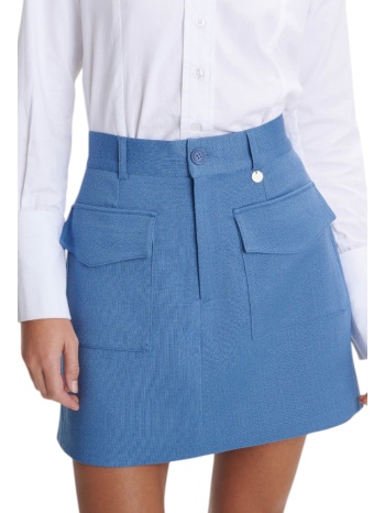 φούστα ale μίνι με τσέπες 8920581-blue γυναικείο σε προσφορά