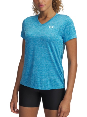 μπλούζα κοντομάνικη under armour tech v-neck - twist