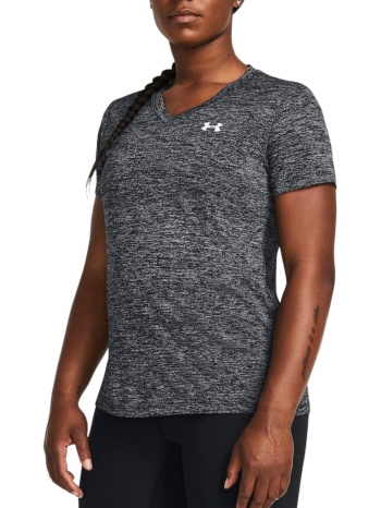 μπλούζα κοντομάνικη under armour tech v-neck - twist