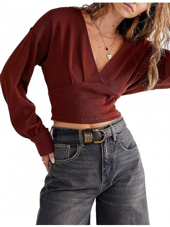 top free people all nighter thermal tee ob1432895-6600 σε προσφορά