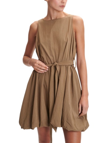 φόρεμα ale μίνι αμάνικο balloon 8920753-khaki γυναικείο σε προσφορά