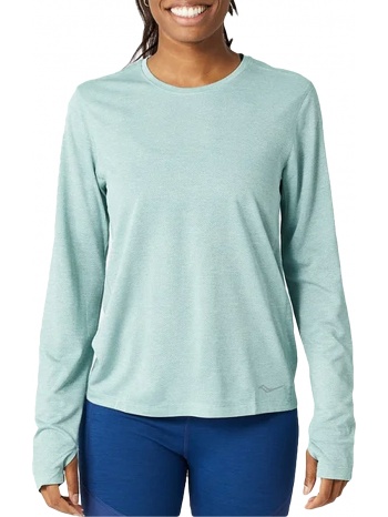 μπλούζα μακρυμάνικη saucony stopwatch saw800371-rnh σε προσφορά