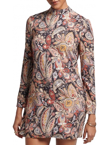 φόρεμα superdry mock neck mini w8011174a-7zw σε προσφορά