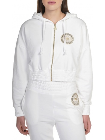 μπλούζα μακρυμάνικη kendall + kylie art patched zipper σε προσφορά