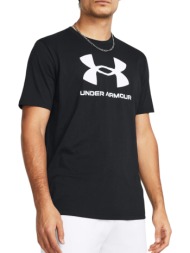 μπλούζα κοντομάνικη under armour sportstyle logo update 1382911-001 ανδρικό