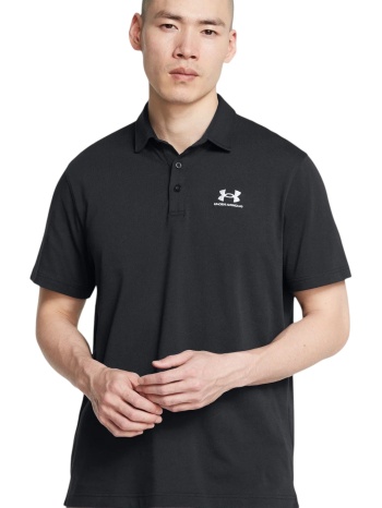 μπλούζα polo under armour icon 1386608-001 ανδρικό