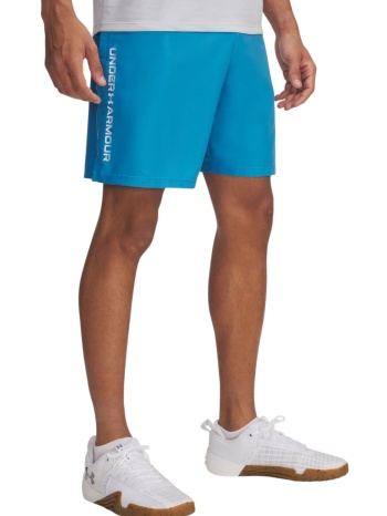 σορτς under armour woven wordmark 1383356-452 ανδρικό