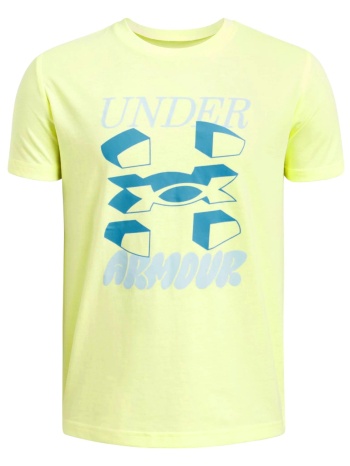 μπλούζα κοντομάνικη under armour split big logo 1390003-727 σε προσφορά