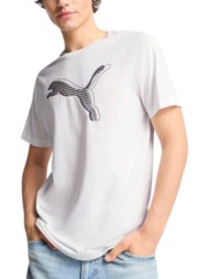 μπλούζα κοντομάνικη puma logo tee 684823-02 ανδρικό
