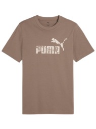μπλούζα κοντομάνικη puma logo tee 684824-93 ανδρικό