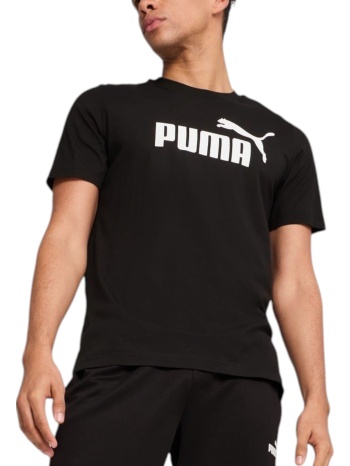 μπλούζα κοντομάνικη puma logo tee 682532-01 ανδρικό