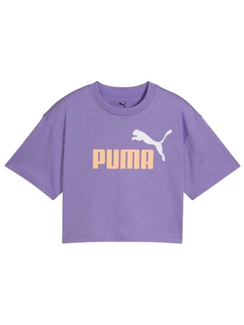 μπλούζα κοντομάνικη puma logo shor 686071-29 κορίτσι σε προσφορά