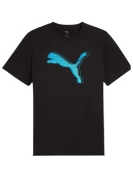μπλούζα κοντομάνικη puma logo tee 684823-01 ανδρικό
