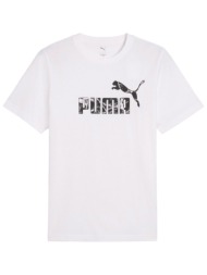 μπλούζα κοντομάνικη puma logo tee 684824-02 ανδρικό