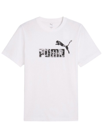 μπλούζα κοντομάνικη puma logo tee 684824-02 ανδρικό σε προσφορά