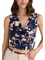 top attrattivo αμάνικο εμπριμέ 9921239-multicolor γυναικείο