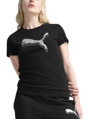 μπλούζα κοντομάνικη puma tee 684995-01 γυναικείο