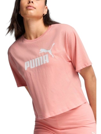μπλούζα κοντομάνικη puma logo relax 684972-18 γυναικείο σε προσφορά