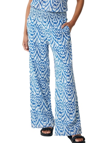 παντελόνι υφασμάτινο mexx wide leg pants with elastic waist σε προσφορά