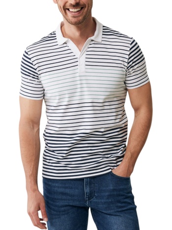 μπλούζα polo mexx striped buttonless polo ss σε προσφορά