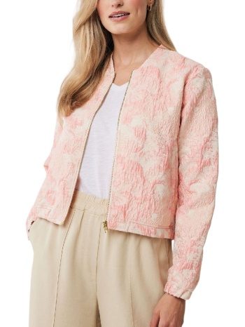 μπουφάν mexx bomber var jaquard mf006402141w-medium coral σε προσφορά