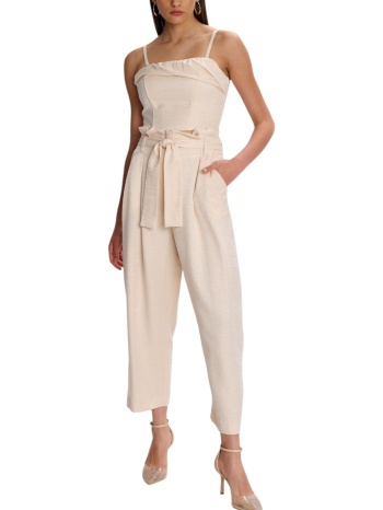 παντελόνι υφασμάτινο ale με ζώνη στη μέση 81183103-vanilla σε προσφορά