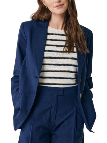 σακάκι mexx blazer with front pockets mf006002341w-navy σε προσφορά
