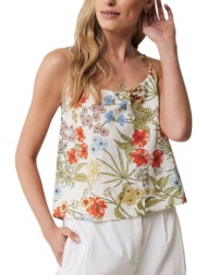 top mexx fluent top with lace strap mf006105241w-multicolor γυναικείο