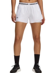 σορτς under armour tech play up 2in1 1389895-100 γυναικείο