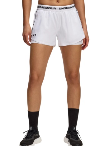 σορτς under armour tech play up 2in1 1389895-100 γυναικείο σε προσφορά