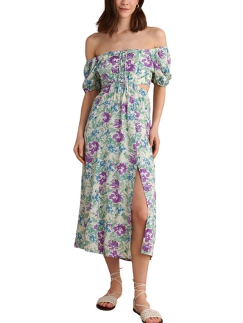 φόρεμα attrattivo φλοράλ με cut out 9920421-multicolor σε προσφορά