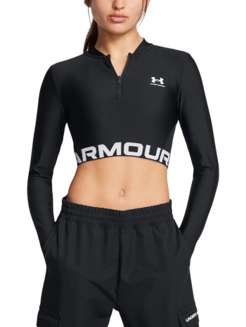 μπλούζα μακρυμάνικη under armour heatgear rib 1/4 zip σε προσφορά