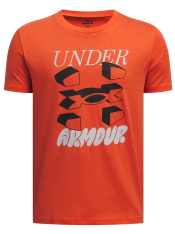 μπλούζα κοντομάνικη under armour split big logo 1390003-847 σε προσφορά